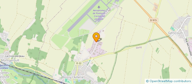 localisation de l'entreprise CABEX à BOISSY-L'AILLERIE