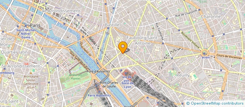 localisation de l'entreprise CABEX  PARIS