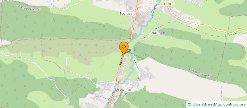 localisation de l'entreprise CABEZAS à DREUILHE