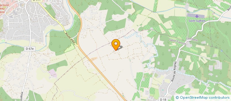 localisation de l'entreprise CABEZO  SAINT-CANNAT