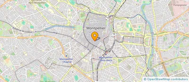localisation de l'entreprise CABF à MONTPELLIER