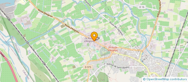 localisation de l'entreprise CABI CAVAILLON BETON INDUSTRIEL  CAVAILLON
