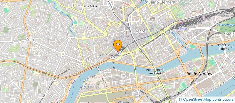 localisation de l'entreprise CABIBI à NANTES