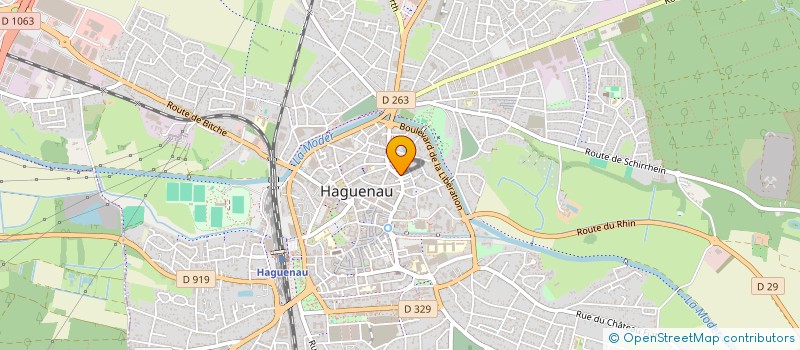 localisation de l'entreprise CABIENT DU DOCTEUR BOULOS SALAME à HAGUENAU