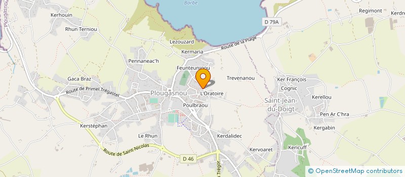 localisation de l'entreprise CABILO  PLOUGASNOU