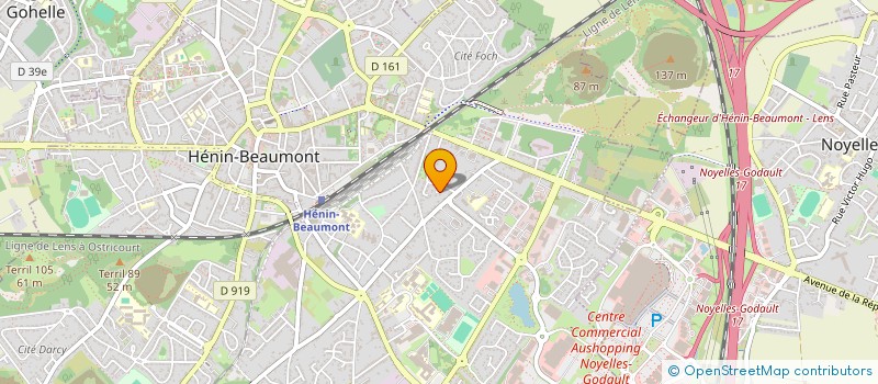 localisation de l'entreprise CABIMMO à HENIN-BEAUMONT