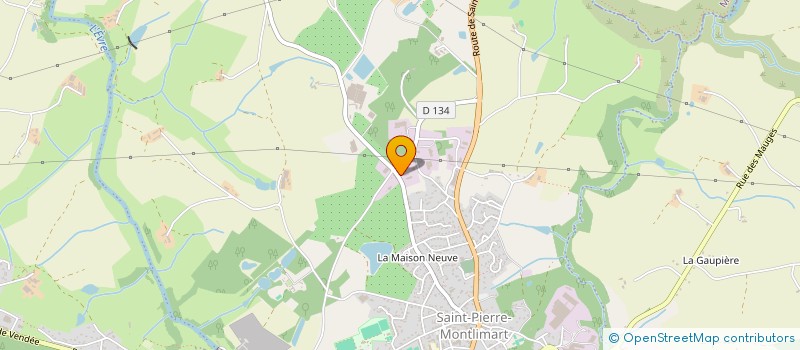 localisation de l'entreprise CABIN CONCEPT  MAUGES-SUR-LOIRE