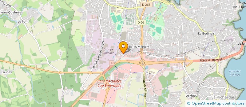 localisation de l'entreprise CABIN CREW ACADEMY  ERQUY