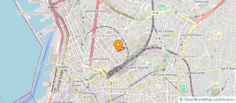 localisation de l'entreprise CABINE B à MARSEILLE