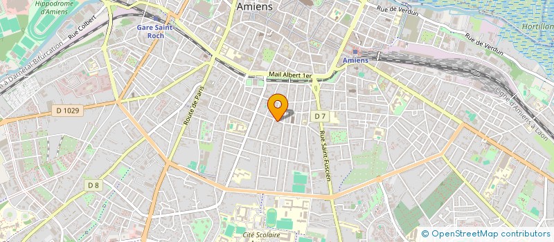 localisation de l'entreprise CABINET 146  AMIENS