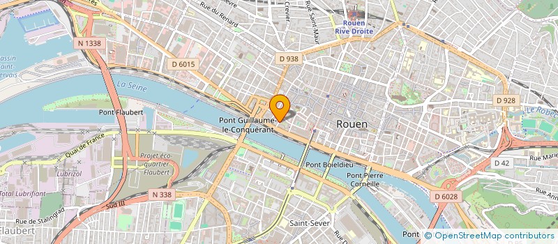 localisation de l'entreprise CABINET 2 H à ROUEN
