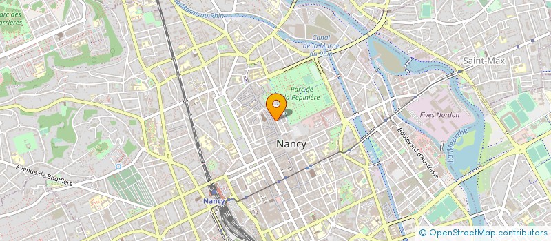 localisation de l'entreprise CABINET 2D FINANCE à NANCY