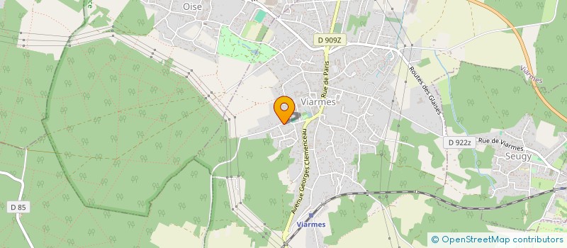 localisation de l'entreprise CABINET 2G ET ASSOCIES  VIARMES