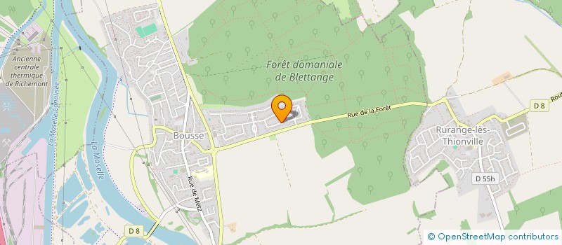 localisation de l'entreprise CABINET A LAPOINTE  BOUSSE