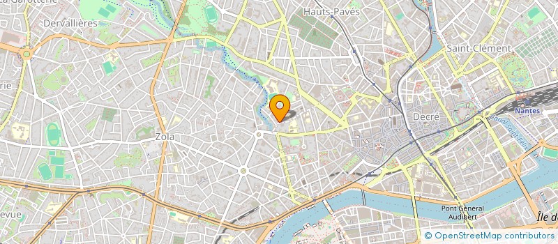 localisation de l'entreprise CABINET A2P à NANTES
