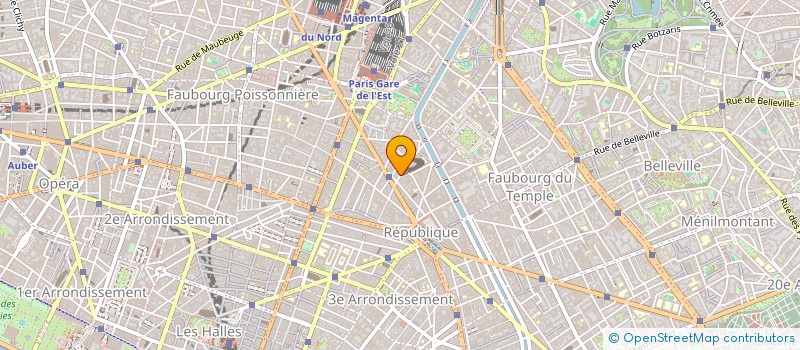 localisation de l'entreprise CABINET ADE  PARIS