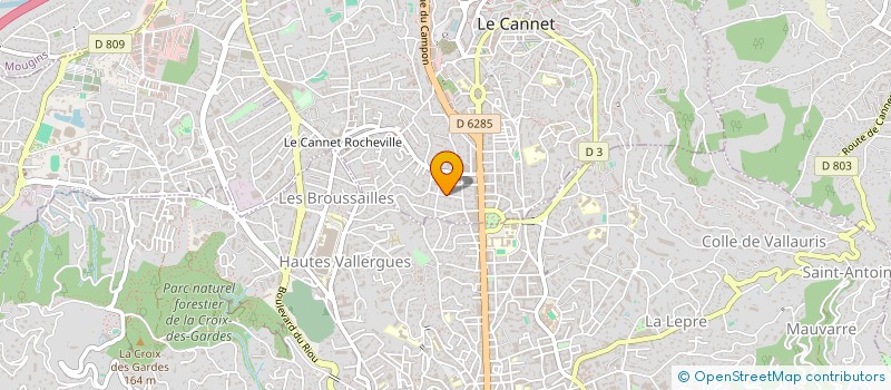 localisation de l'entreprise CABINET AGENCE VALLAL à LE CANNET