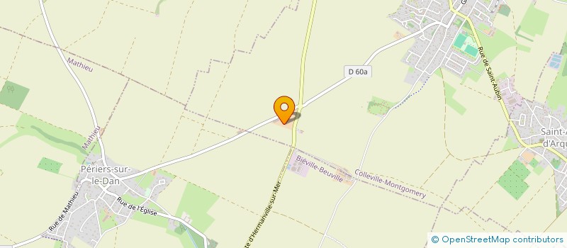 localisation de l'entreprise CABINET AGROVISION EXPERTISES  COLLEVILLE MONTGOMERY