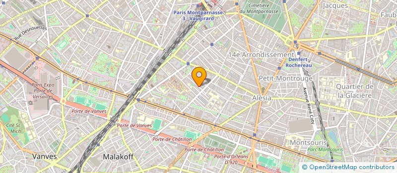 localisation de l'entreprise CABINET ALFONSI COURRANCE  PARIS