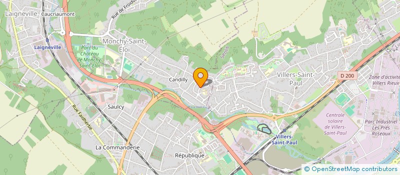 localisation de l'entreprise CABINET ALIA  MONCHY-SAINT-ELOI