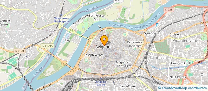 localisation de l'entreprise CABINET ALLIANCE à AVIGNON