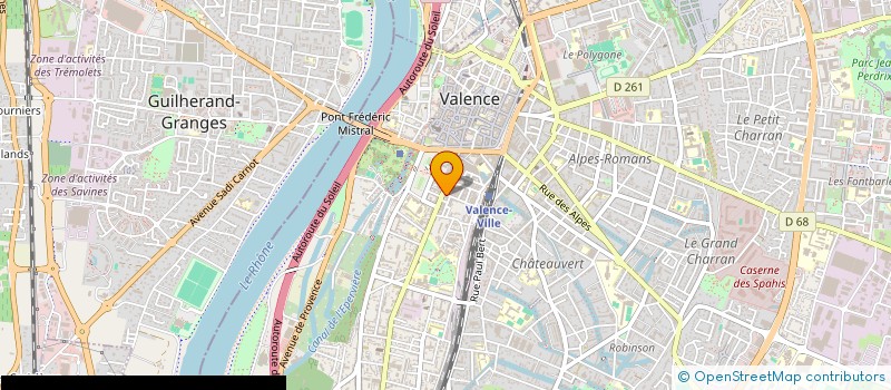 localisation de l'entreprise CABINET ALMODOVAR  VALENCE