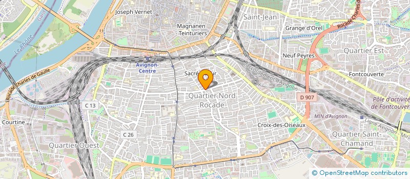 localisation de l'entreprise CABINET ALTAGNA  AVIGNON