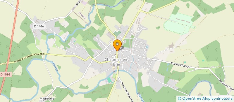 localisation de l'entreprise CABINET AM CREDIT  CHAUMES-EN-BRIE