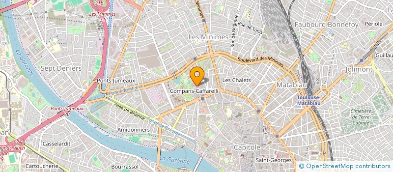 localisation de l'entreprise CABINET AMEAC à TOULOUSE