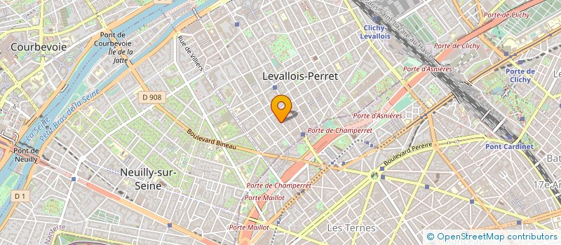 localisation de l'entreprise CABINET ANASTASIS à LEVALLOIS-PERRET