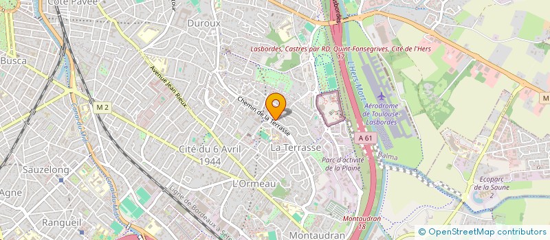 localisation de l'entreprise CABINET ANGLADE à TOULOUSE