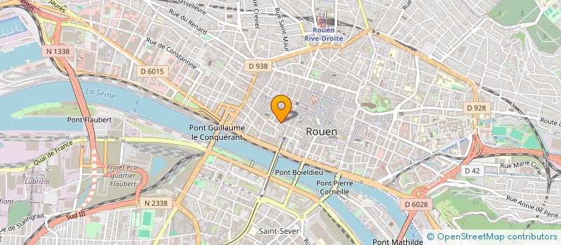 localisation de l'entreprise CABINET ARAMIS ASSURANCE à ROUEN