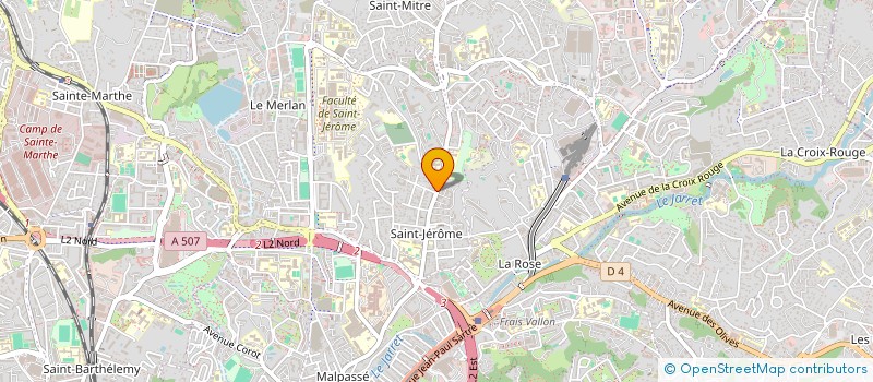 localisation de l'entreprise CABINET ASM EXPERTISE à MARSEILLE