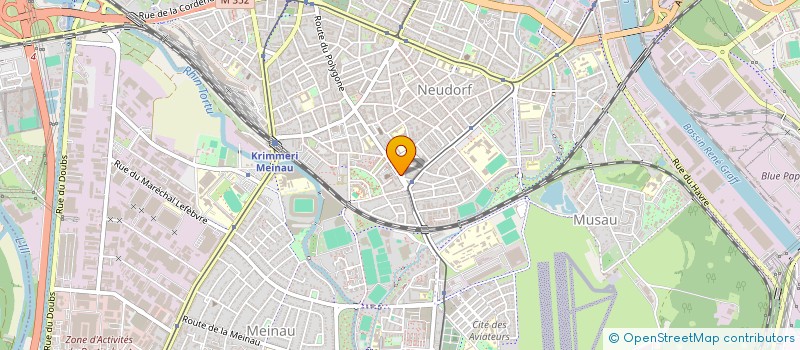 localisation de l'entreprise CABINET ASS MEDIC DOCTEURS JUTZ ET WEBER à STRASBOURG
