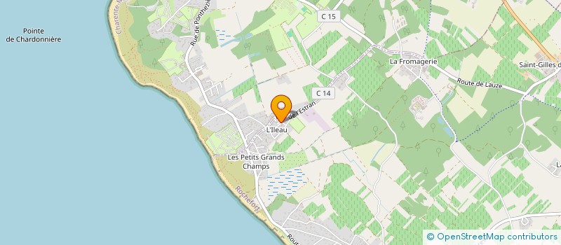 localisation de l'entreprise CABINET ASSOCIATIF DEVELOPPEMENT SERVICES SPORTS RECRUTEMENT  SAINT PIERRE D'OLERON