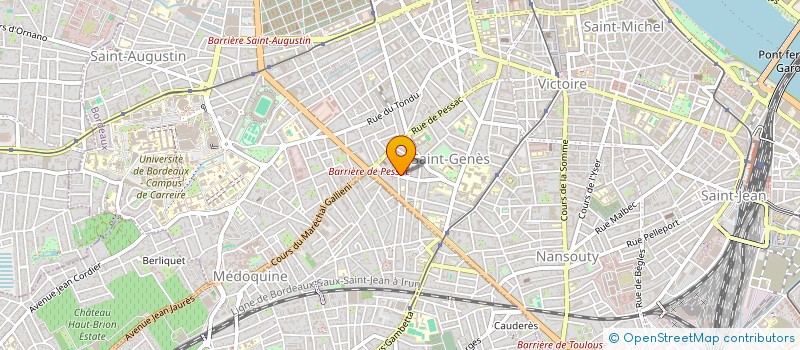 localisation de l'entreprise CABINET AUBER  BORDEAUX