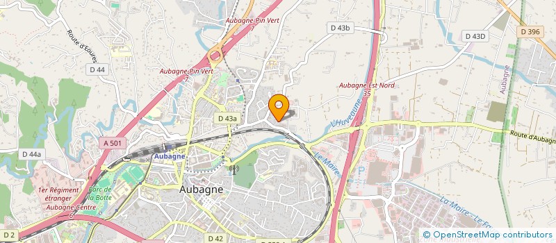 localisation de l'entreprise CABINET AUDIT DIAGNOSTIC EXPERTISE à AUBAGNE