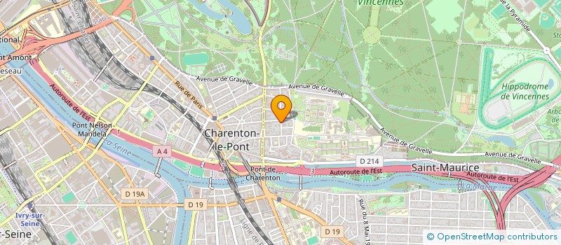 localisation de l'entreprise CABINET AZOULAY à SAINT-MAURICE
