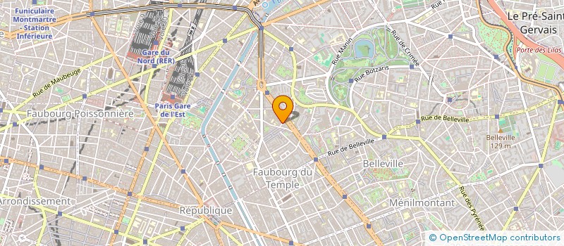 localisation de l'entreprise CABINET B.L.B.  PARIS