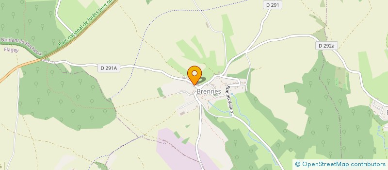 localisation de l'entreprise CABINET B2 PREVOYANCE ET FINANCE à BRENNES