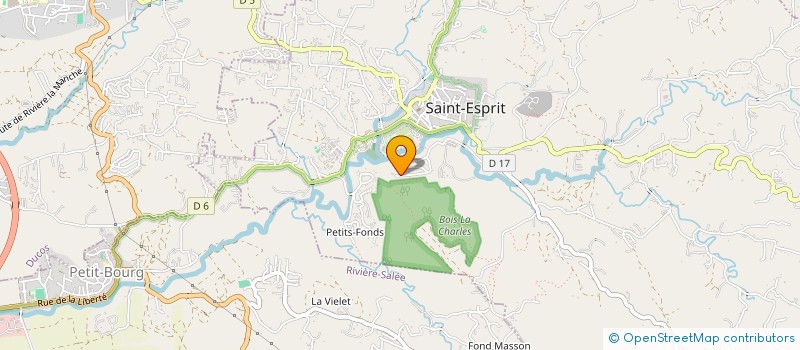 localisation de l'entreprise CABINET BARBEAU  LE LAMENTIN