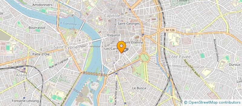 localisation de l'entreprise CABINET BARBOT - LAFITTE & DOUMENC  TOULOUSE