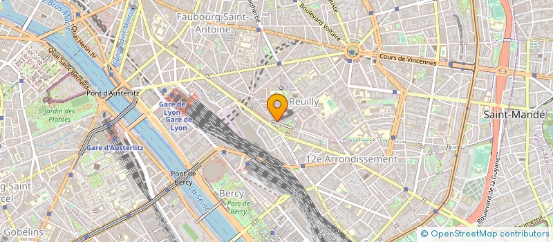 localisation de l'entreprise CABINET BARDEL à PARIS