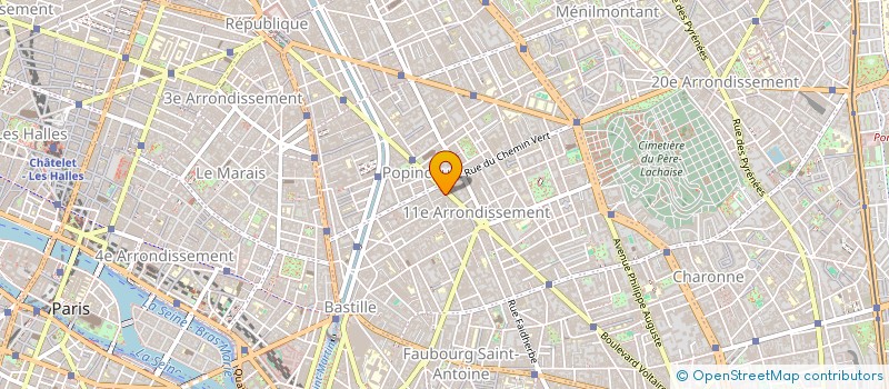 localisation de l'entreprise CABINET BAROU  PARIS