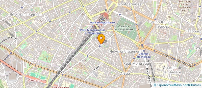 localisation de l'entreprise CABINET BARRE CORDIER  PARIS