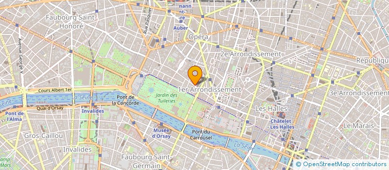 localisation de l'entreprise CABINET BATTEUX CONSEIL à PARIS