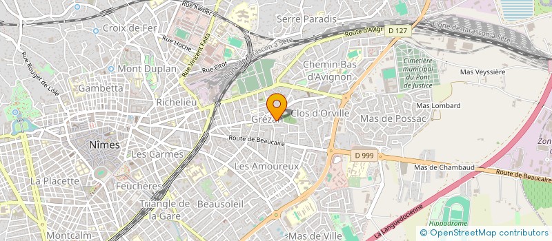 localisation de l'entreprise CABINET BEAULIEU  NIMES