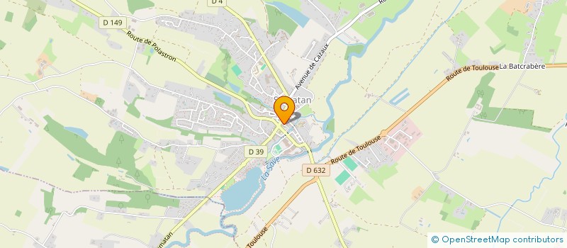 localisation de l'entreprise CABINET BEDOUCH - DE SCHRYVER  SAMATAN