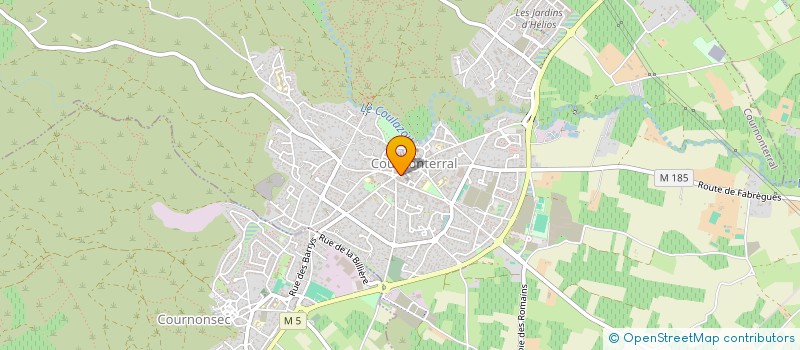 localisation de l'entreprise CABINET BENOIT - SELARL DE GEOMETRES-EXPERTS à COURNONTERRAL