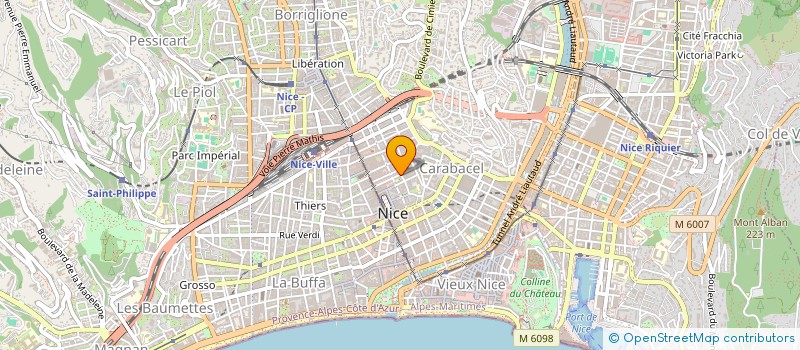 localisation de l'entreprise CABINET BENZAQUEN à NICE